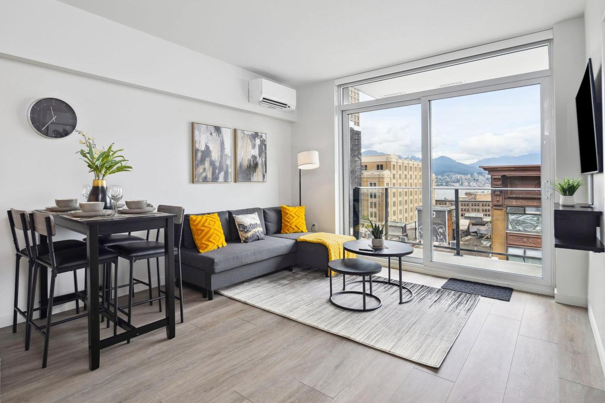Brand New City Apt In Downtown Vancouver Zewnętrze zdjęcie